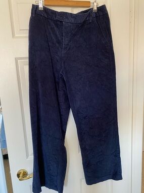 United Colors Of Benetton Dark Navy Corduroy Trousers